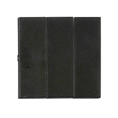 Clapetă tripla, S55, negru