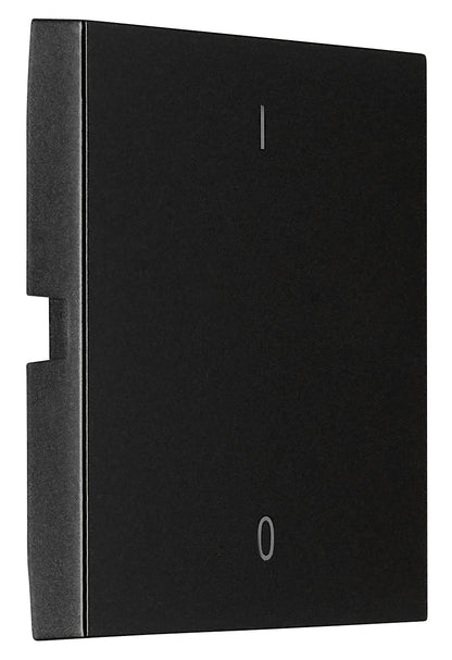 Clapetă cu simbol I/0, S55, negru