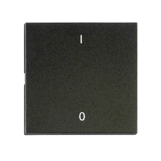 Clapetă cu simbol I/0, S55, negru