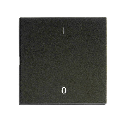 Clapetă cu simbol I/0, S55, negru