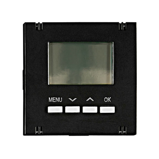 Display termostat, încălzire/răcire, negru