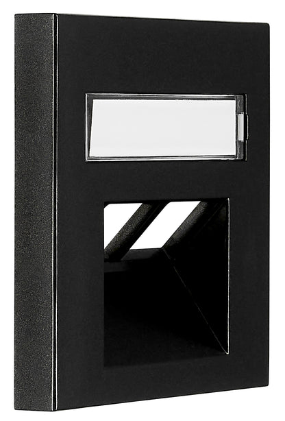Mască 2xRJ45, UAE, etichetă, negru