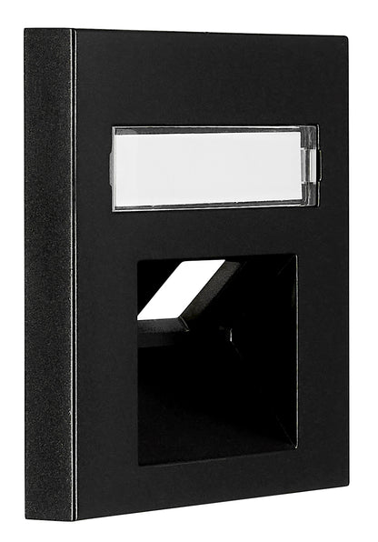 Mască 1xRJ45, UAE, etichetă, negru
