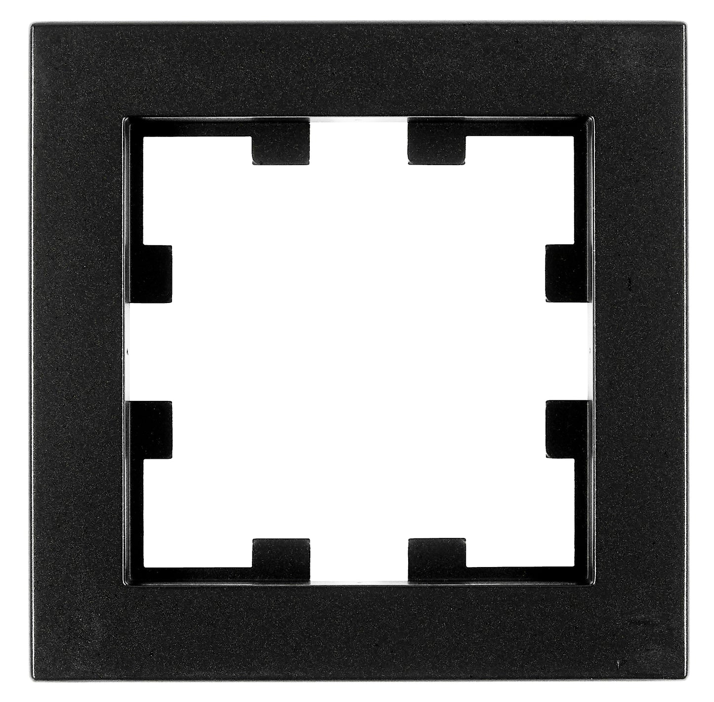 Ramă 1 aparat, CUBIC, negru