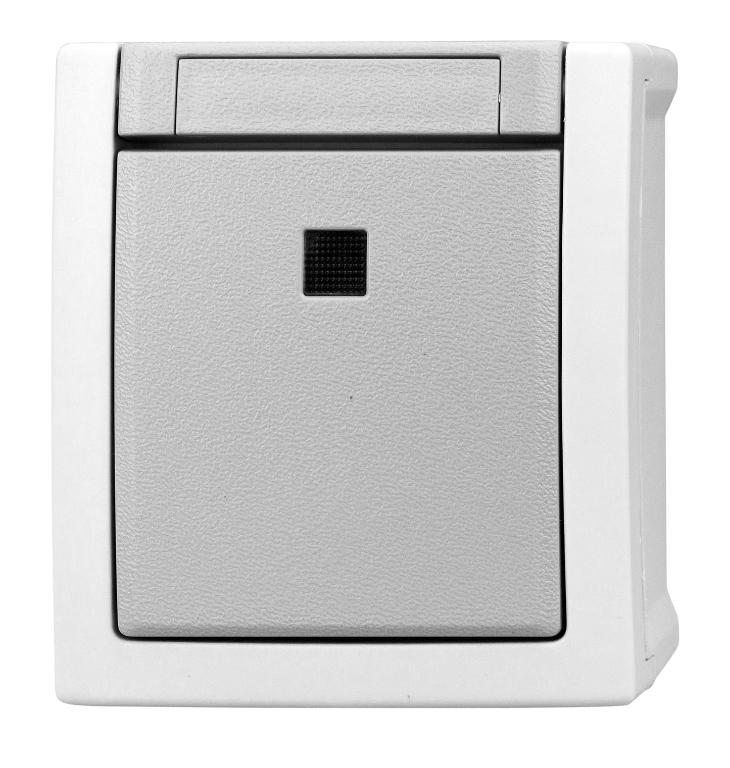 Întrerupător cap-scară 10A, ind lum, PT, cl.elastice, IP54