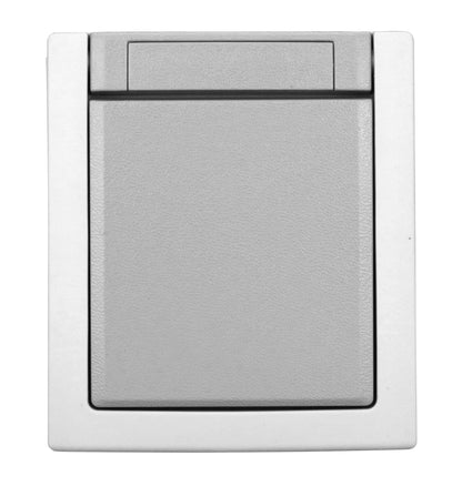 Buton cu 1ND, 10A, PT, cleme elastice, IP54