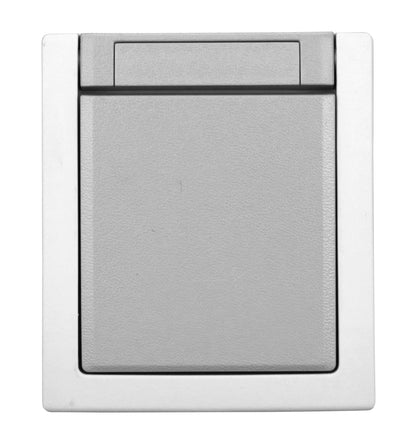 Buton cu 1CC, 10A, PT, cleme elastice, IP54