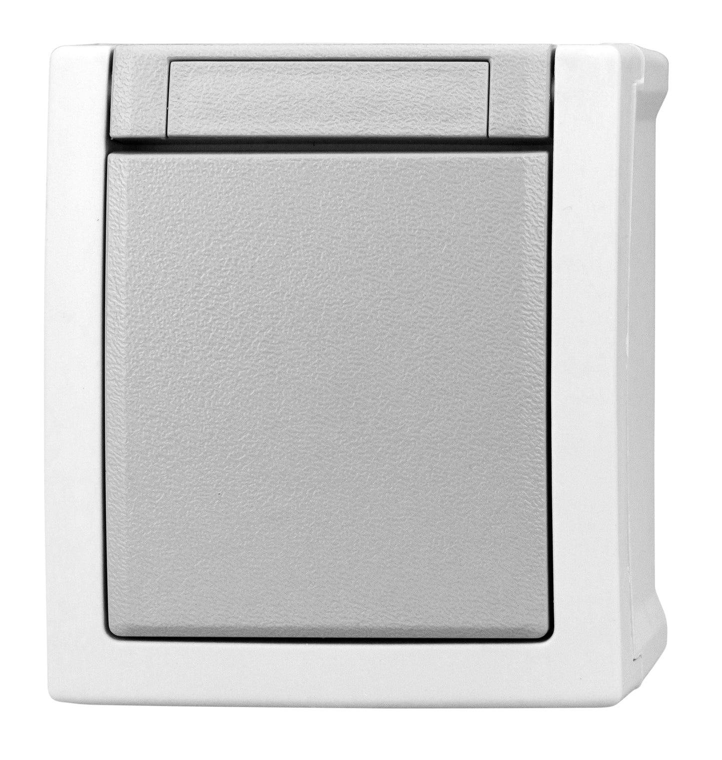 Buton cu 1CC, 10A, PT, cleme elastice, IP54
