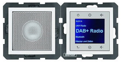 Touchpad Radio cu speaker, alb
