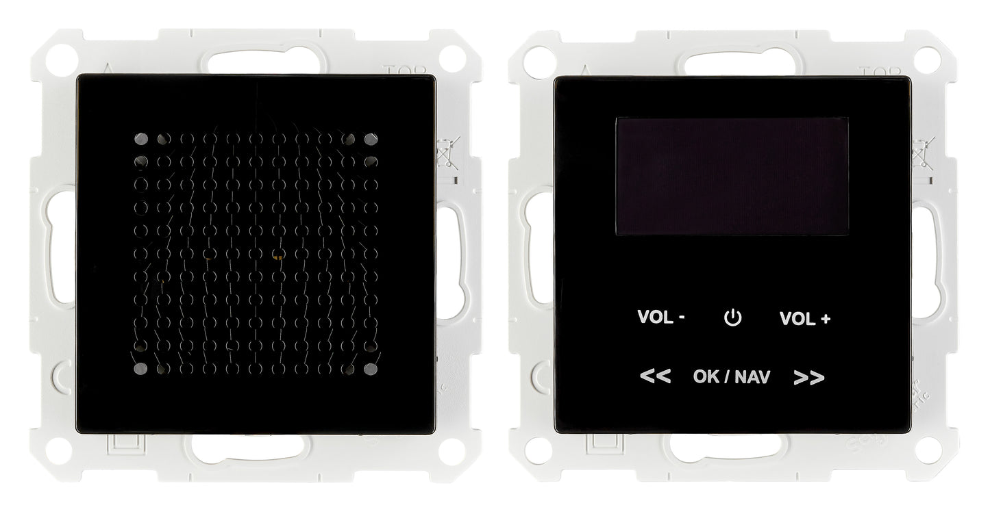 Set Radio+DAB cu Bluetooth și boxă, negru
