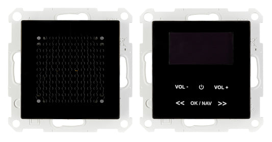 Set Radio+DAB cu Bluetooth și boxă, negru