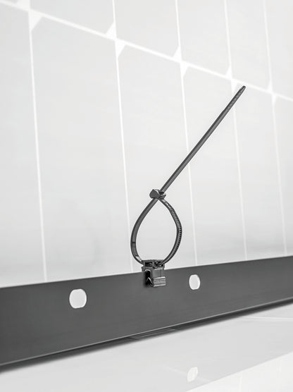 Colier cu clips 4.5x200mm negru
