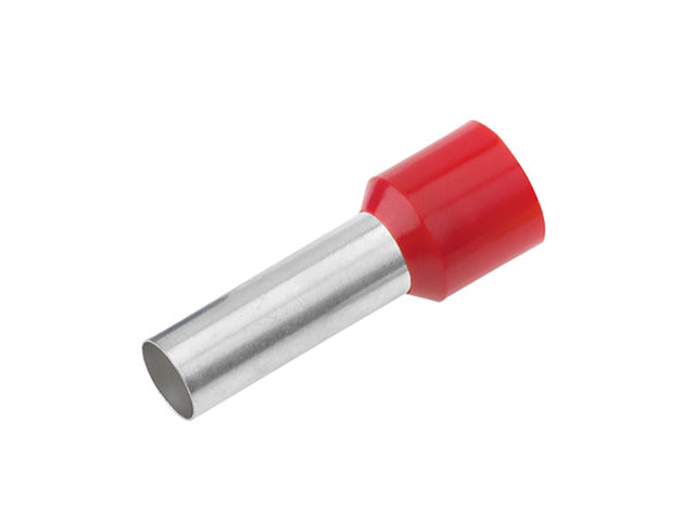 Bucse sertizoare 1-6 rosu set 100buc