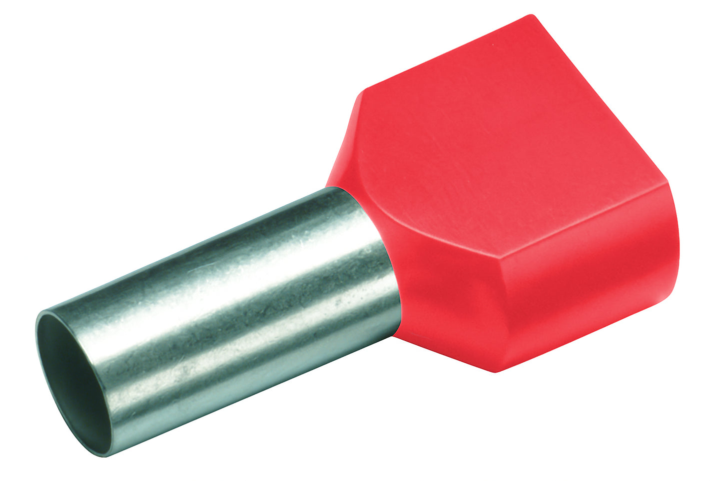 Bucşe sertizoare duble 10-14 rosu 1set=100buc