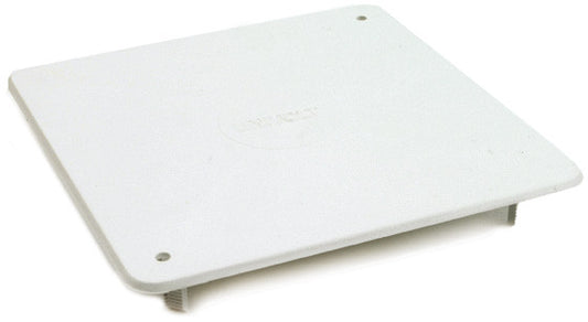 Capac doză 150x150 mm, alb