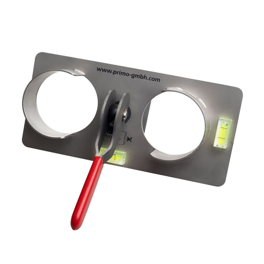 Drilling template 82 mm for flush-mounted boxes