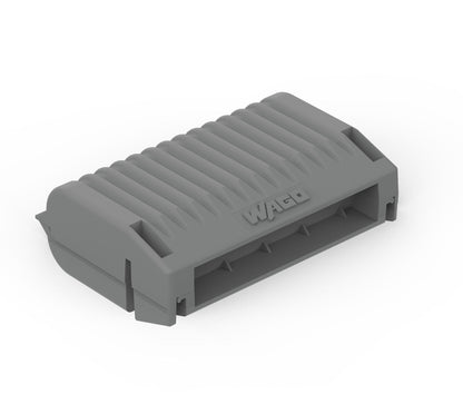 Cutie cu gel pentru cleme Wago, IPx8, mărime 3, gri