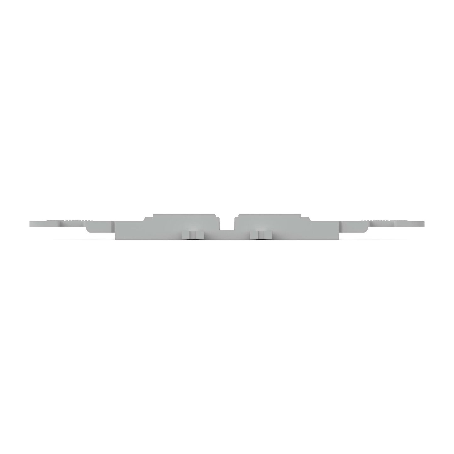 Mounting carrier with strain relief, 5-way, screw mounting