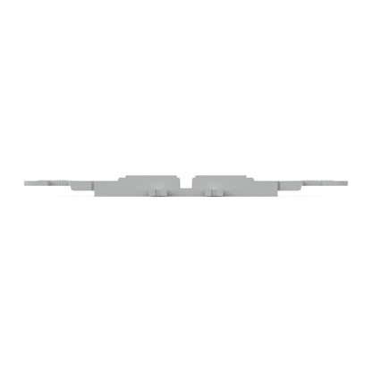 Mounting carrier with strain relief, 5-way, screw mounting