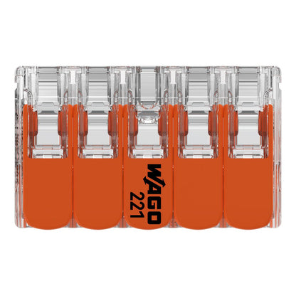 Wago 10-conductor connecting terminal, 4 mm²