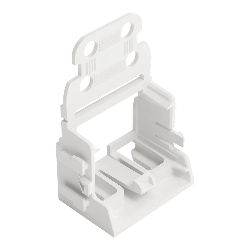 Wago Mounting adapter for screw fastening, white