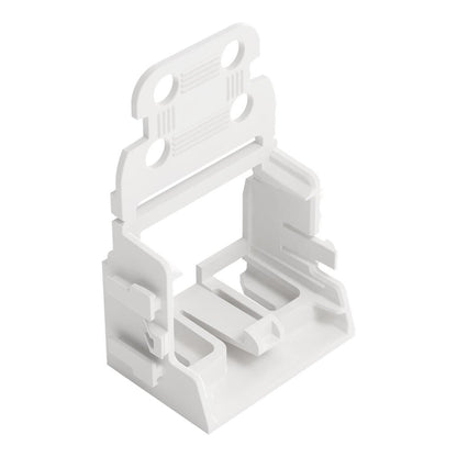 Wago Mounting adapter for screw fastening, white