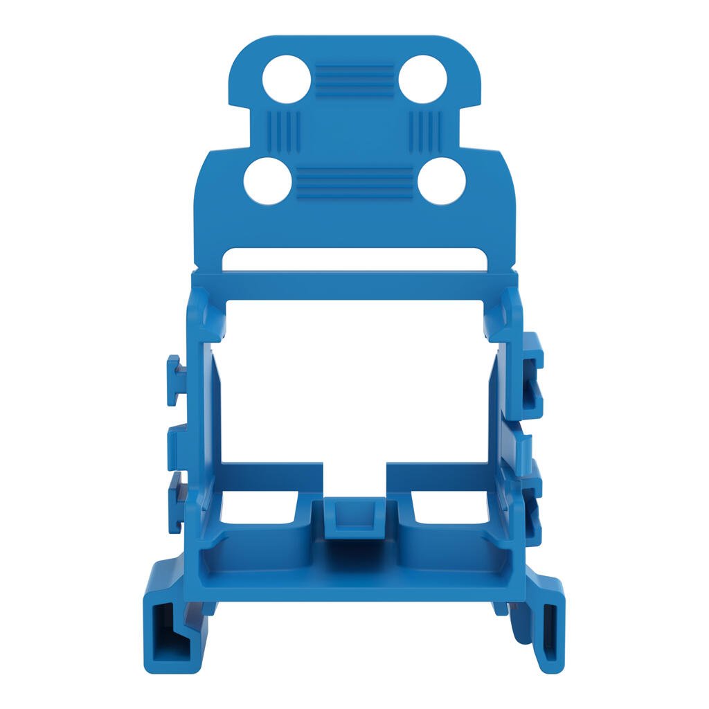 Wago Mounting adapter for TS 35, blue