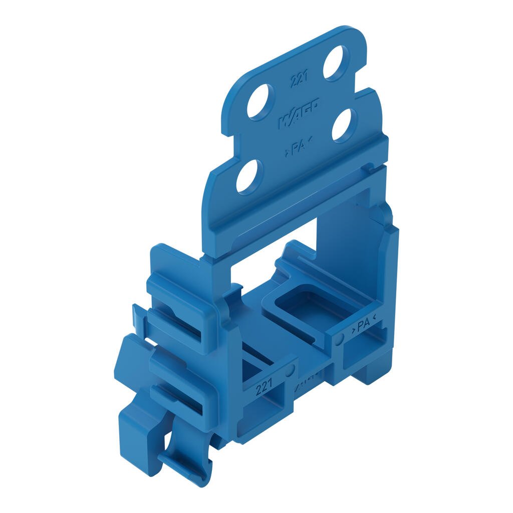 Wago Mounting adapter for TS 35, blue