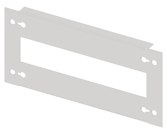 Mască decupată metalică 1G3 (Lăţ=1PC / Înălţ=3UV)
