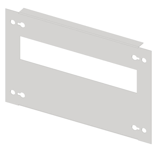 Mască decupată metalică 1G4 (Lăţ=1PC / Înălţ=4UV)