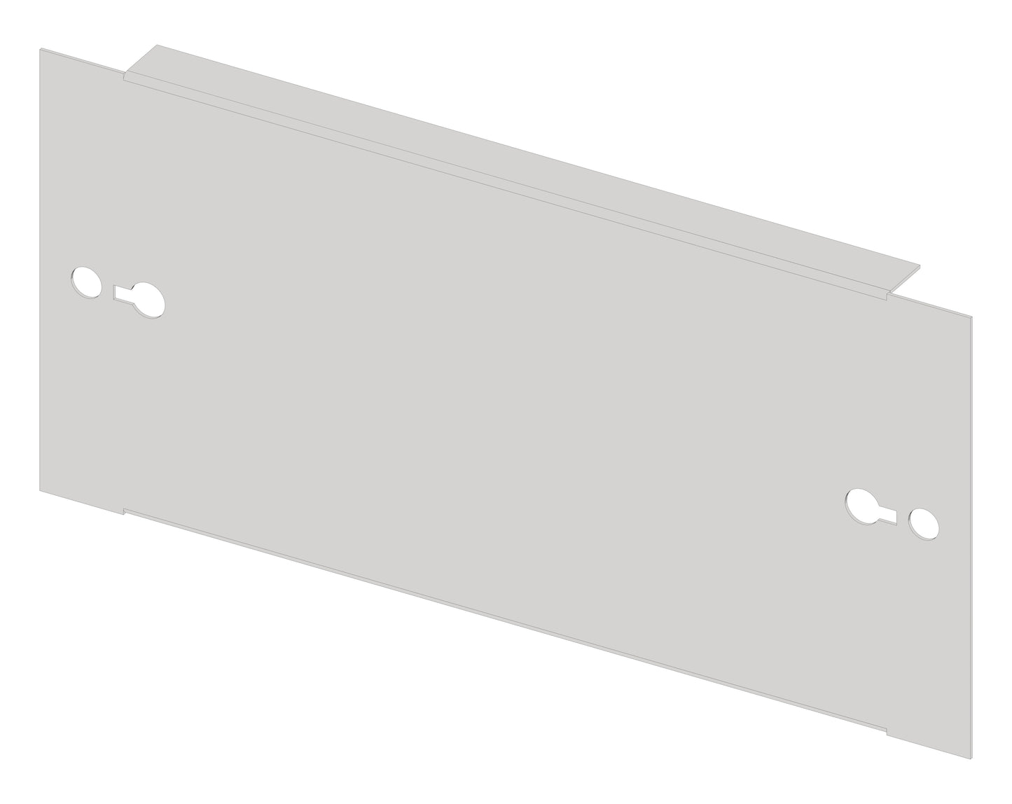 Mască oarbă metalică 1B3 (Lăţ=1PC / Înălţ=3UV)