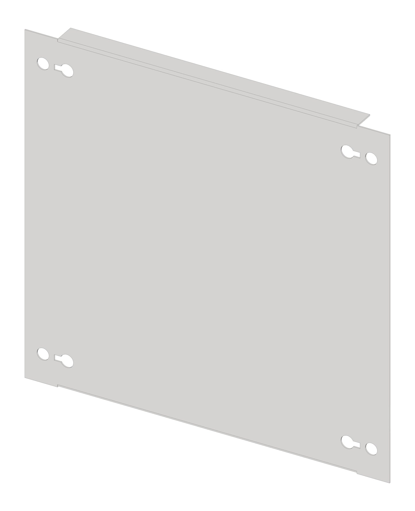 Mască oarbă metalică 1B6 (Lăţ=1PC / Înălţ=6UV)