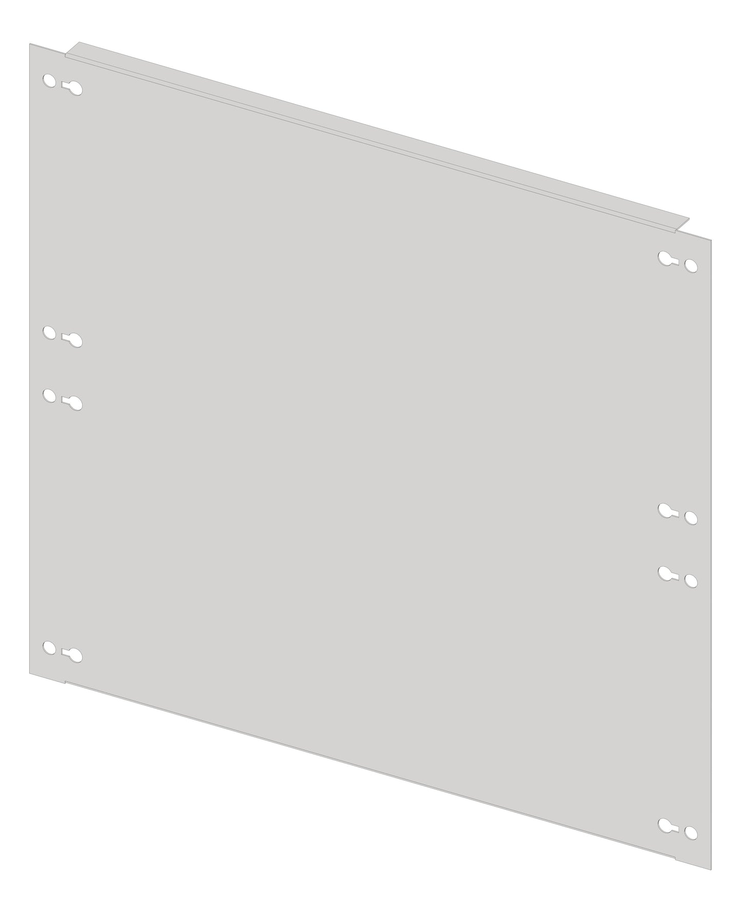 Mască oarbă metalică 2B10 (Lăţ=2PC / Înălţ=10UV)