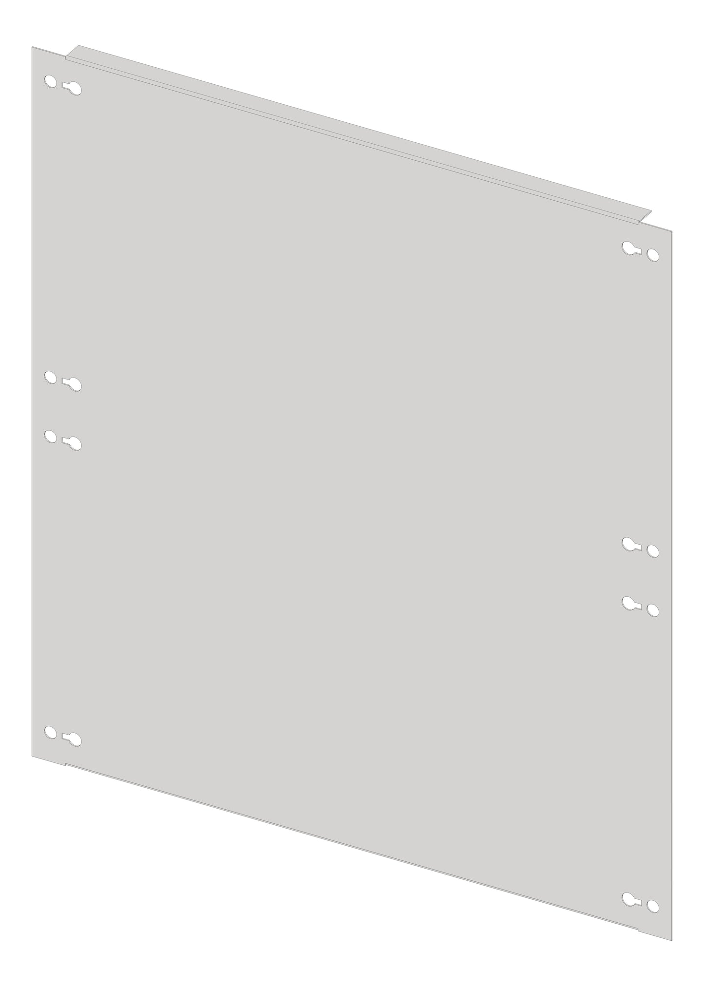 Mască oarbă metalică 2B12 (Lăţ=2PC / Înălţ=12UV)