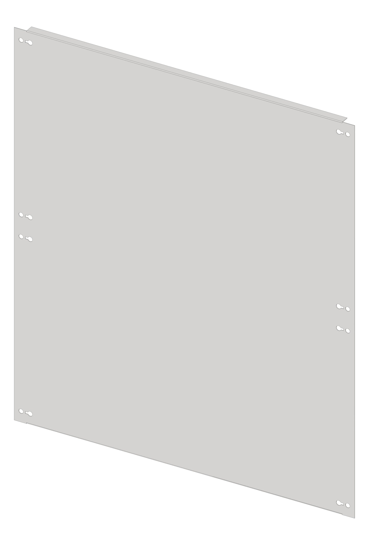 Mască oarbă metalică 3B18 (Lăţ=3PC / Înălţ=18UV)