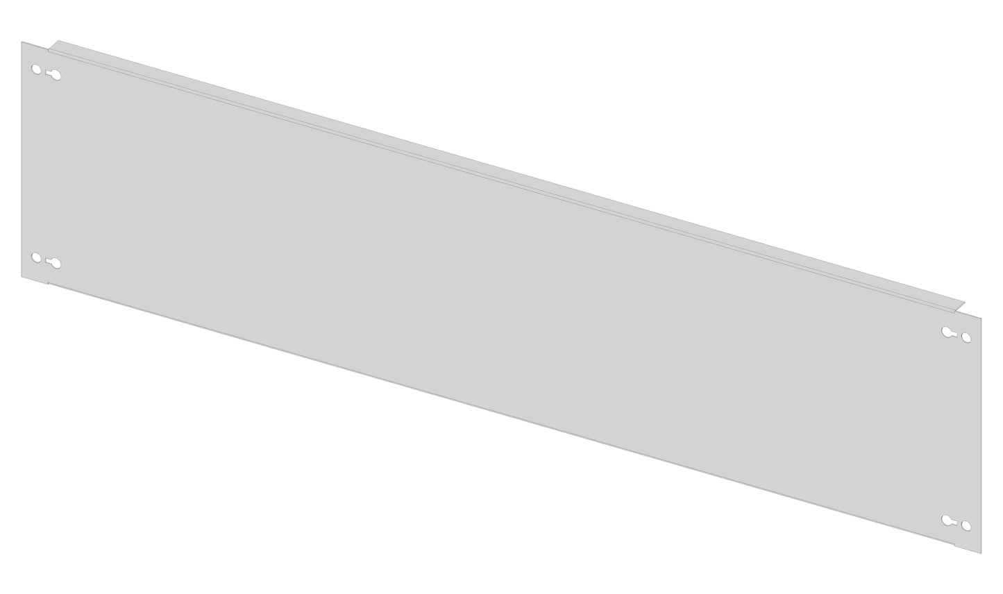 Mască oarbă metalică 4B5 (Lăţ=4PC / Înălţ=5UV)