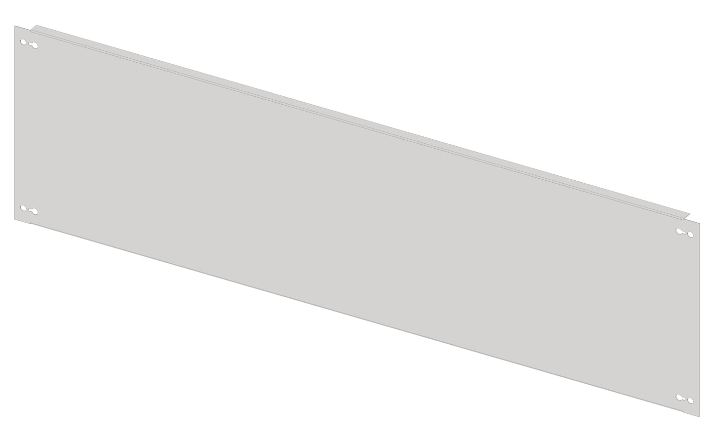 Mască oarbă metalică 5B7 (Lăţ=5PC / Înălţ=7UV)