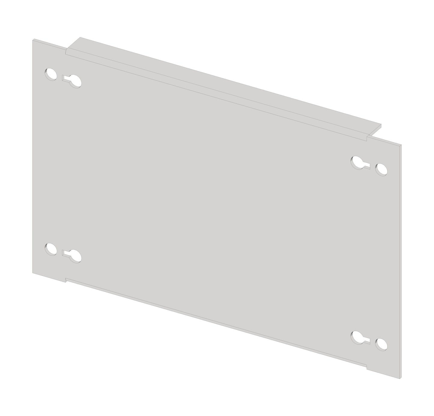 Mască oarbă din plastic 1B4K (Lăţ=1PC / Înălţ=4UV)