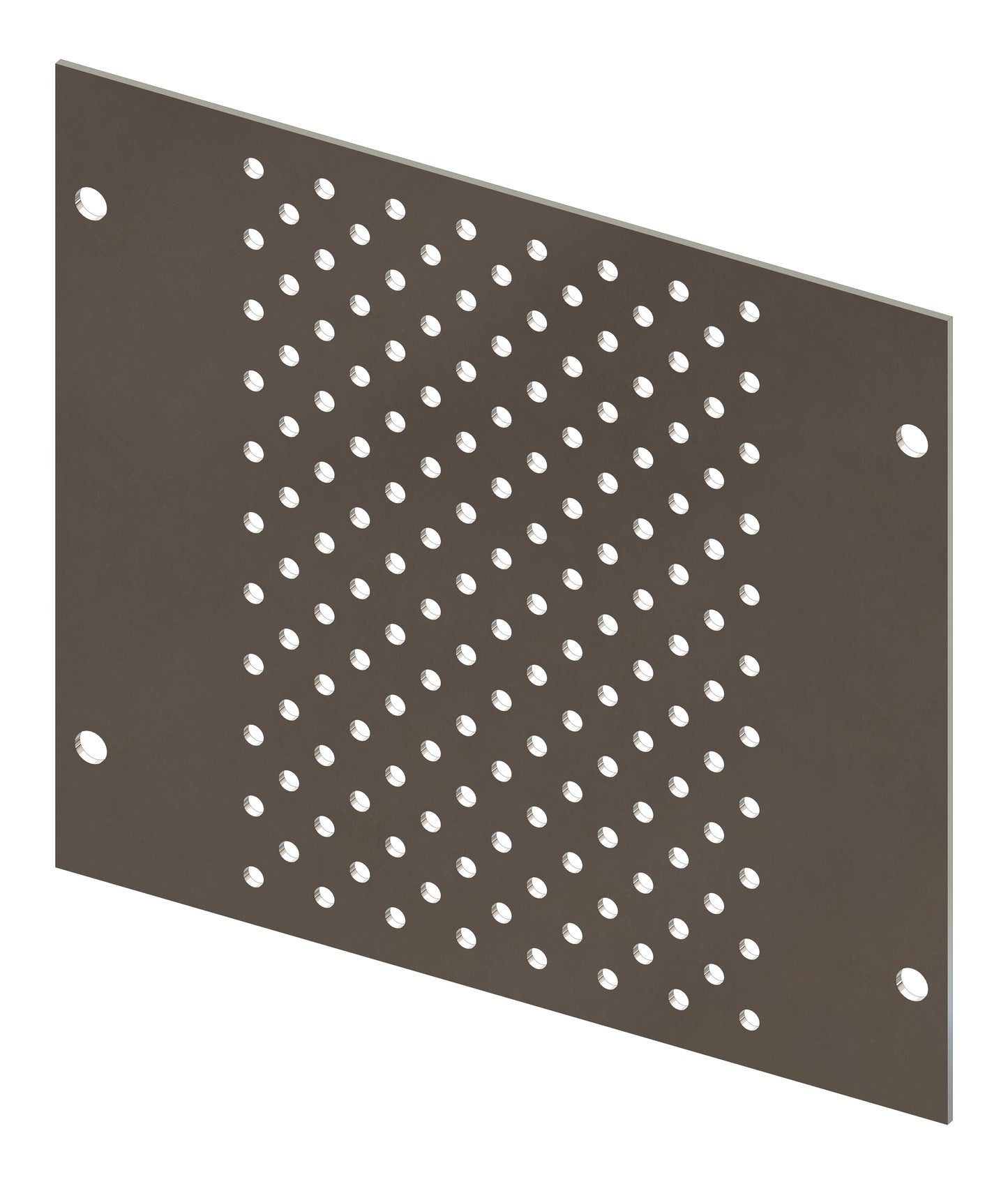 Perforated Mounting Plate width 200mm, 3 Modul Heights