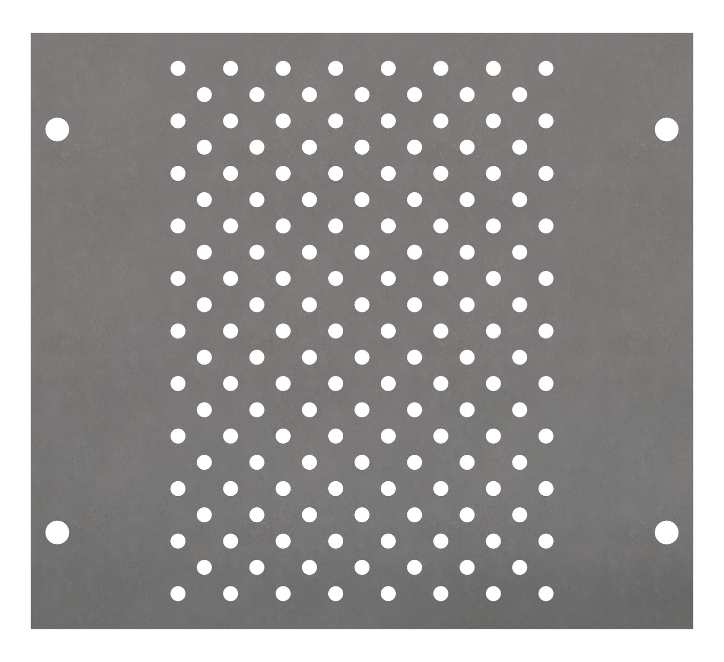 Perforated Mounting Plate width 200mm, 3 Modul Heights