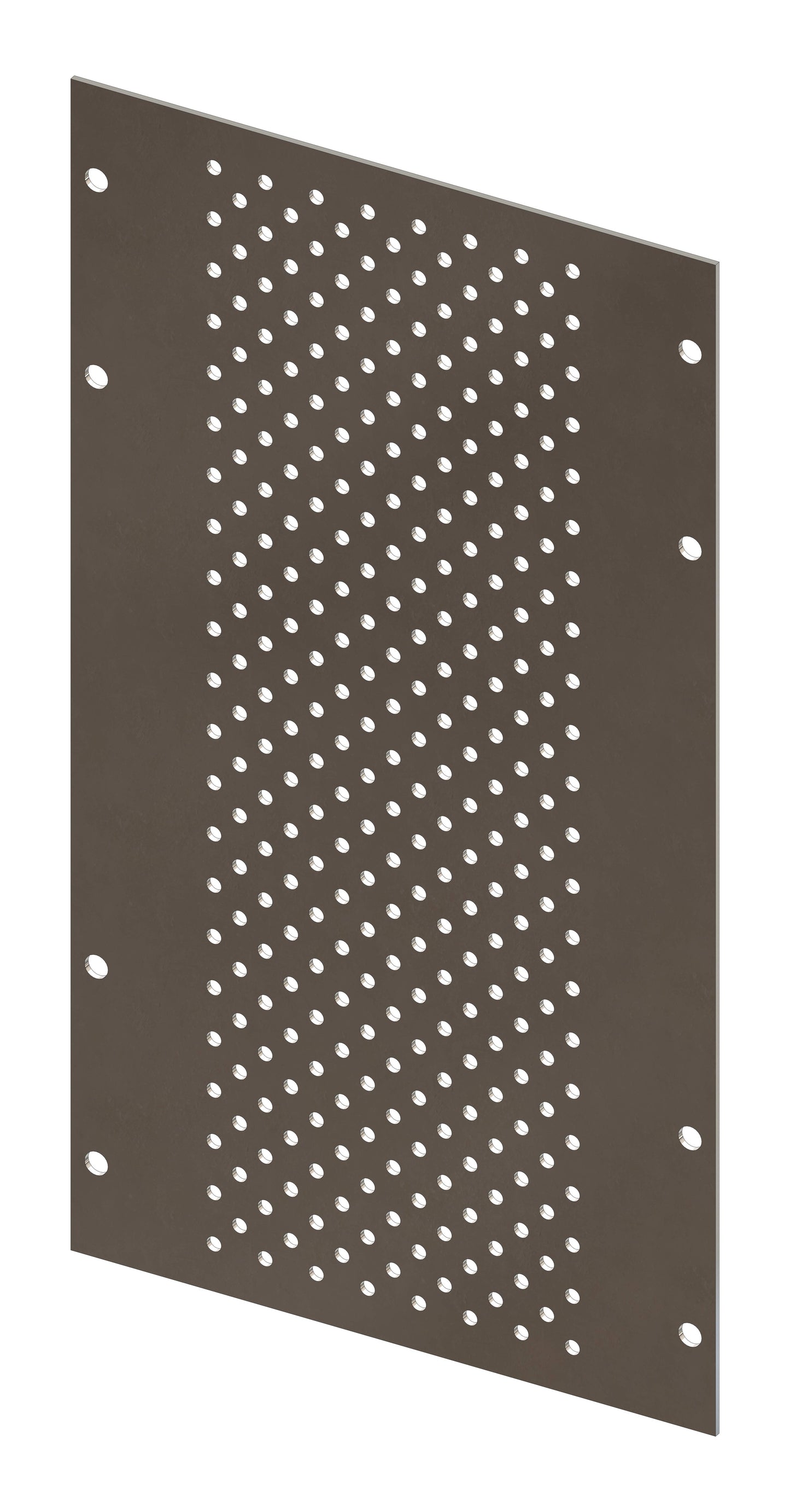 Perforated Mounting Plate width 200mm, 6 Modul Heights
