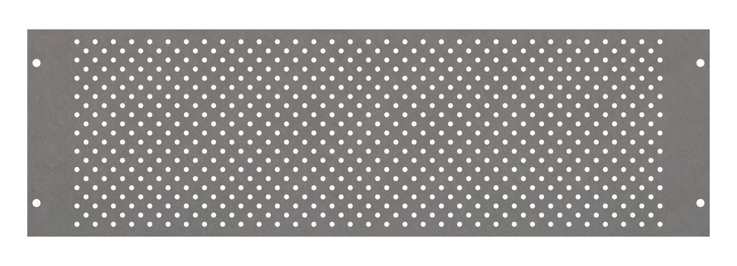 Perforated Mounting plate width 2/ 3 Modul heights