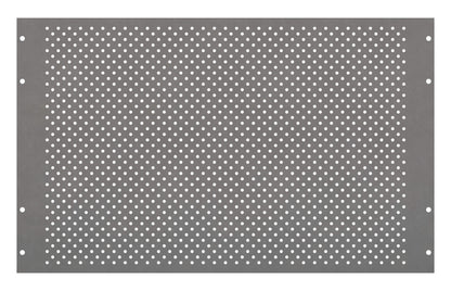 Perforated Mounting plate width 2/ 6 Modul heights