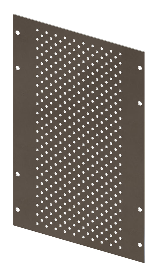 Perforated Mounting Plate width 220mm, 6 Modul Heights