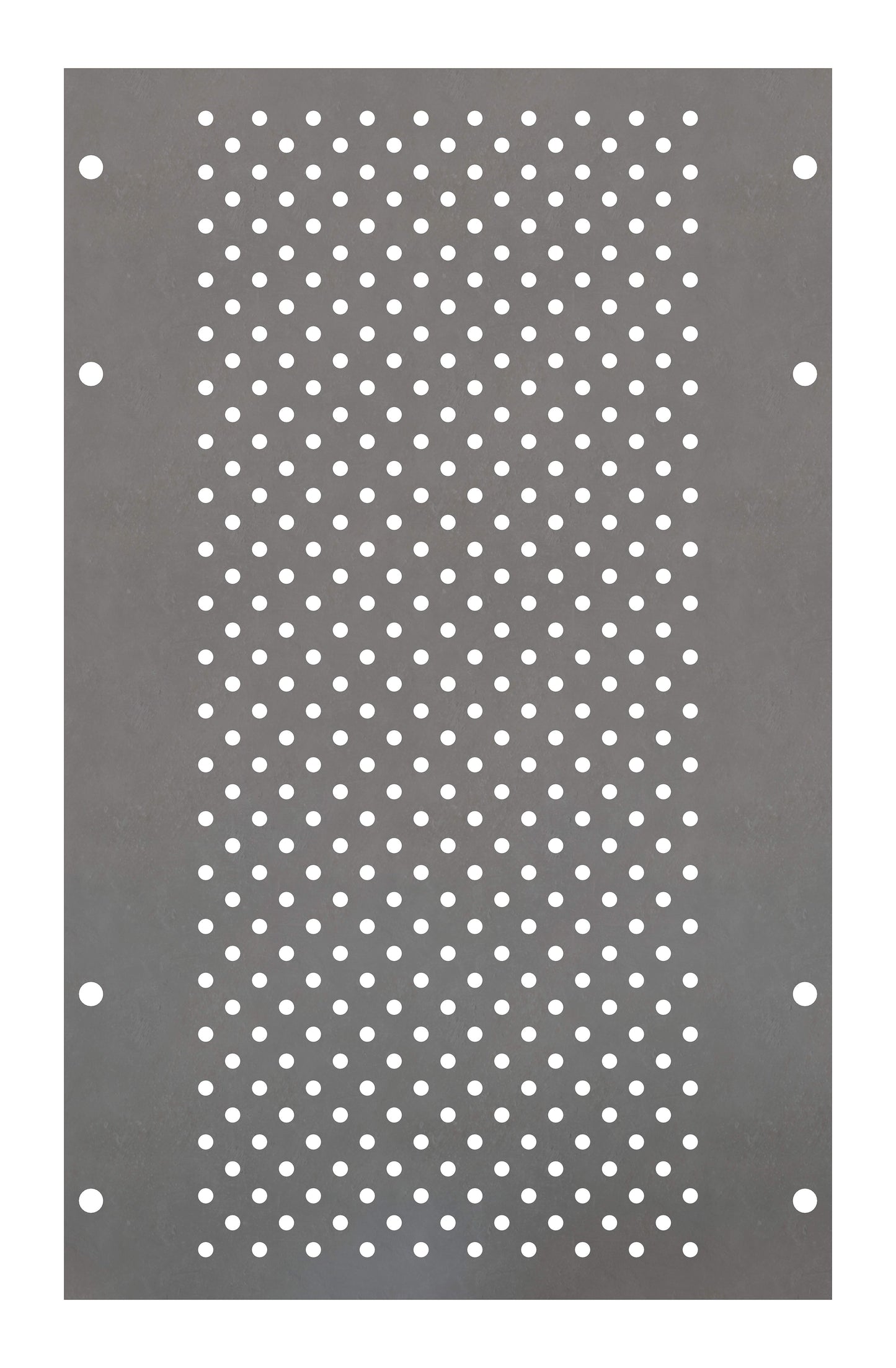 Perforated Mounting Plate width 220mm, 6 Modul Heights