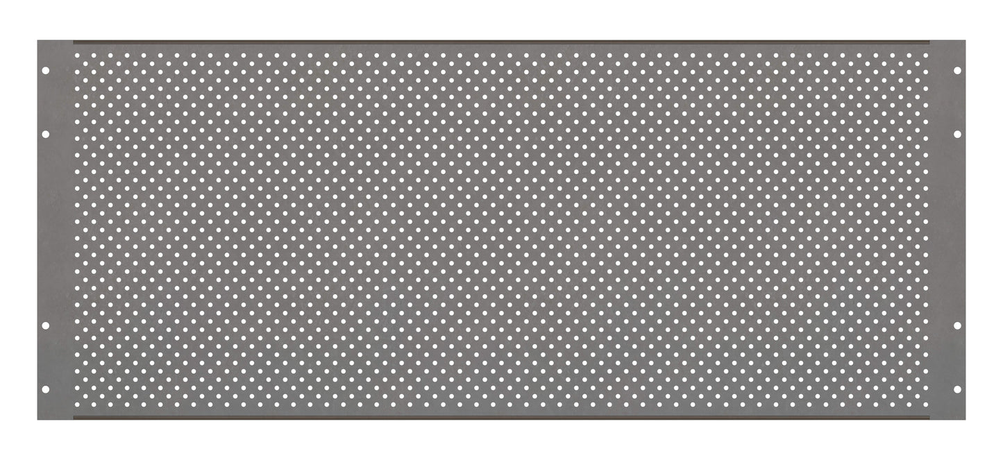 Perforated Mounting plate width 3/ 6 Modul heights