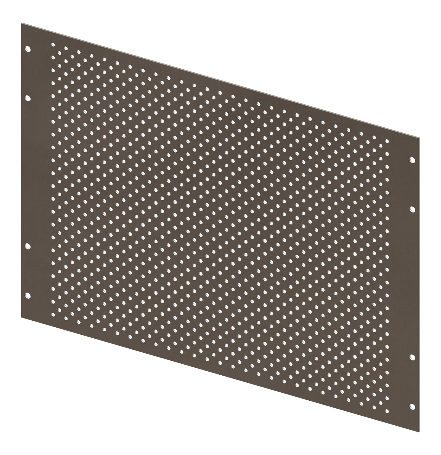 Perforated Mounting Plate width 420mm, 6 Modul Heights