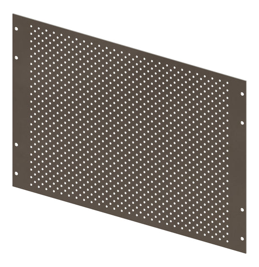 Perforated Mounting Plate width 420mm, 6 Modul Heights