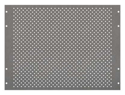 Perforated Mounting Plate width 420mm, 6 Modul Heights
