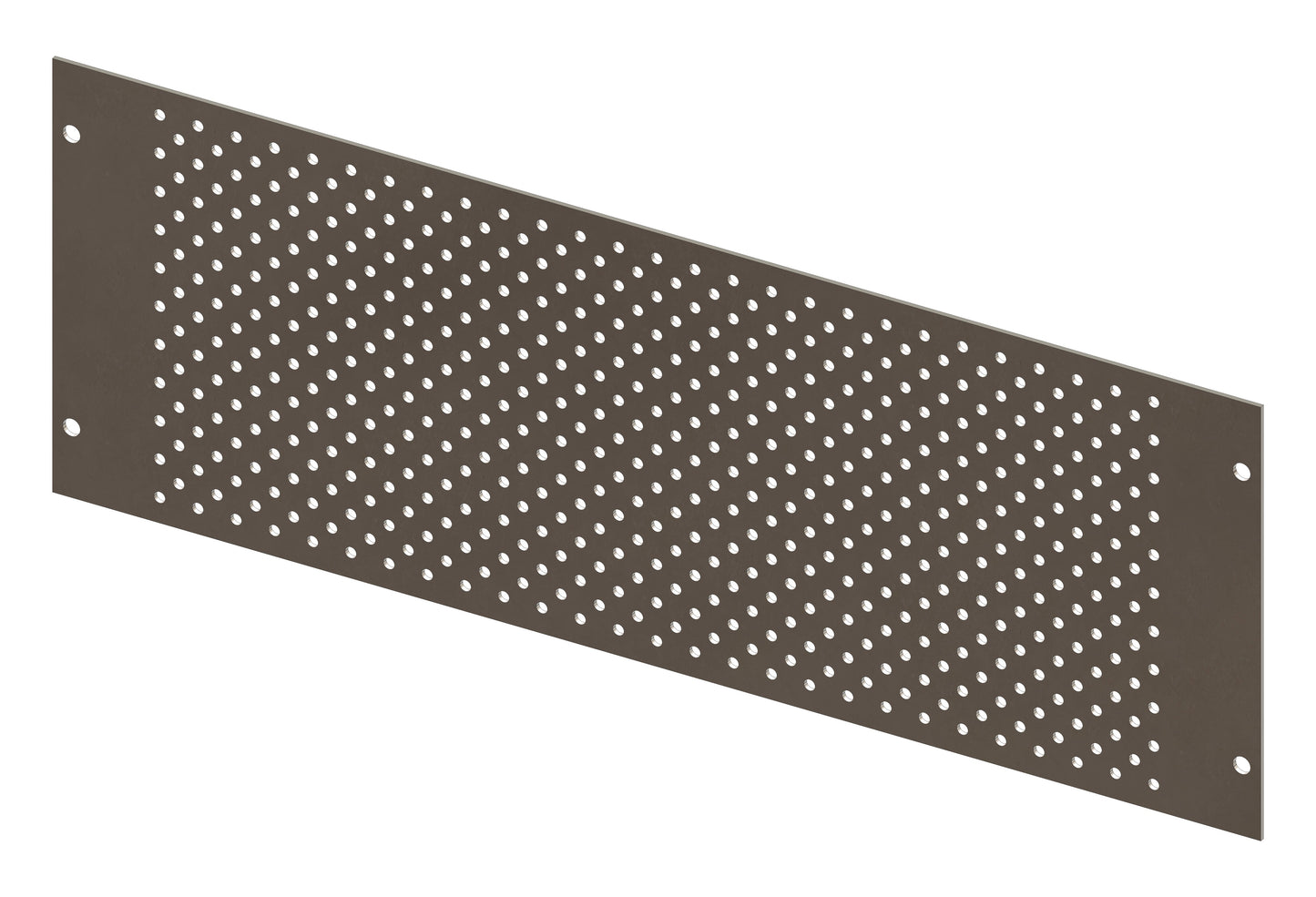 Perforated Mounting Plate width 428mm, 3 Modul Heights